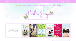 Desktop Screenshot of lolajaye.com